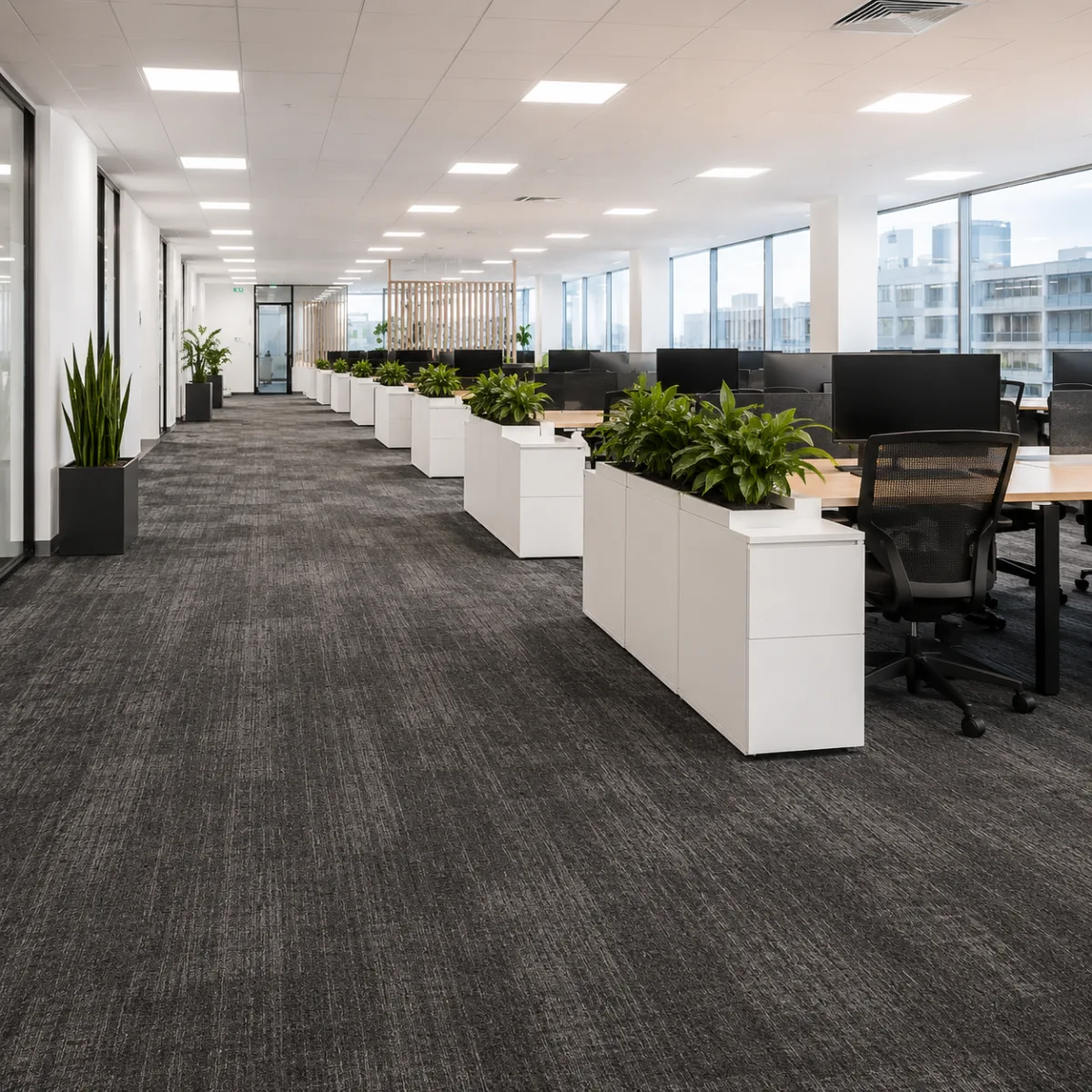 Open-plan office carpet