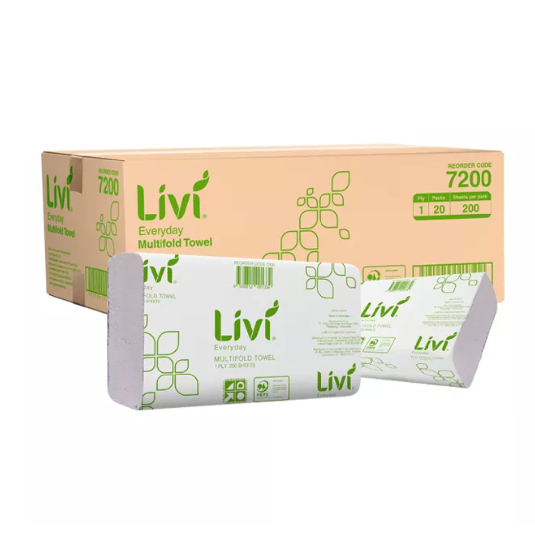 Livi 7200 Slimfold Hand Towel
