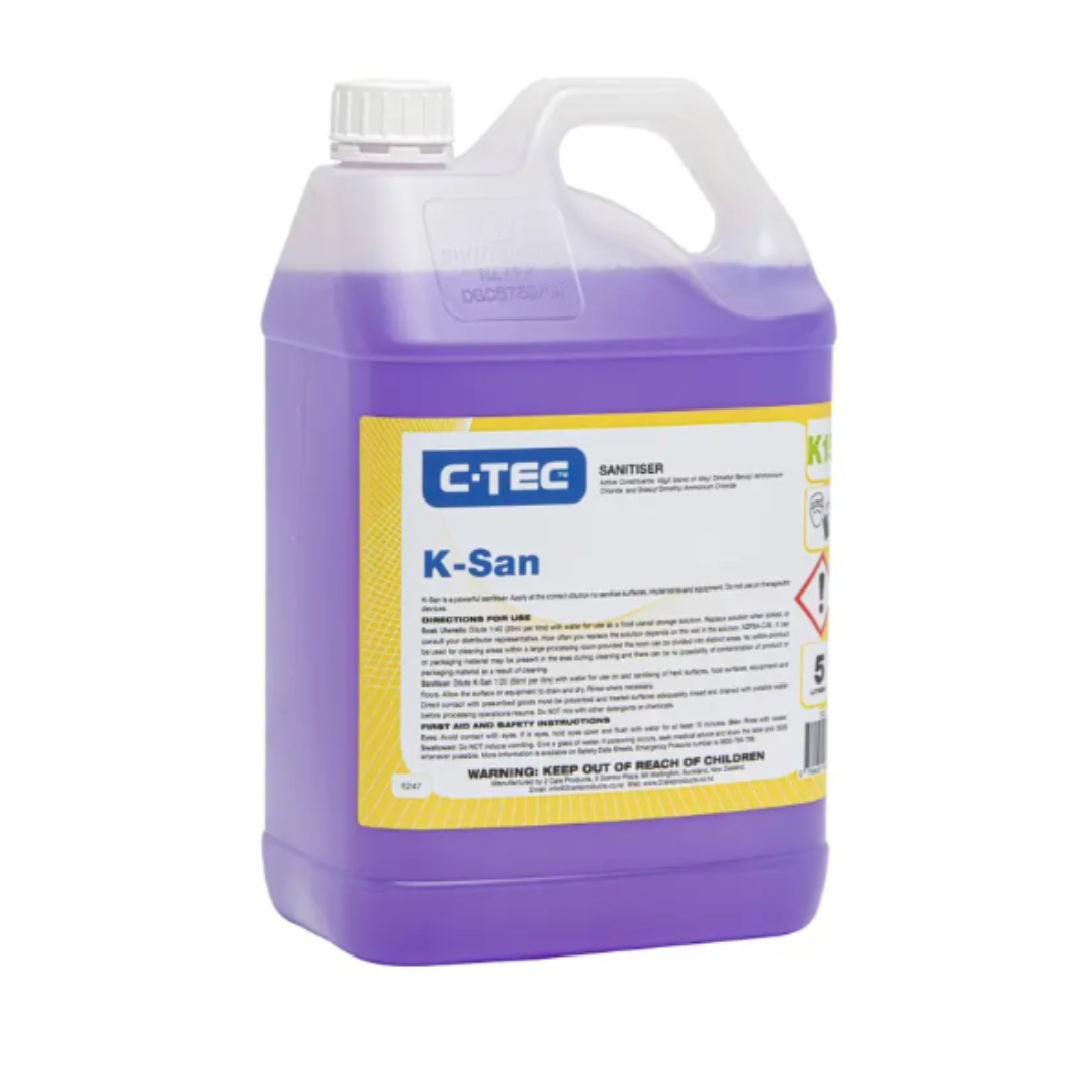 CTEC K-San Hospital Grade Sanitiser 5L