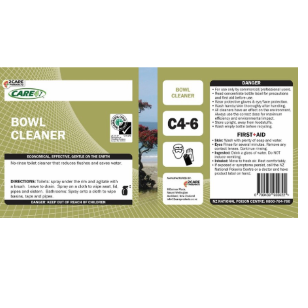 Care4 Bowl Clean Label Sheet