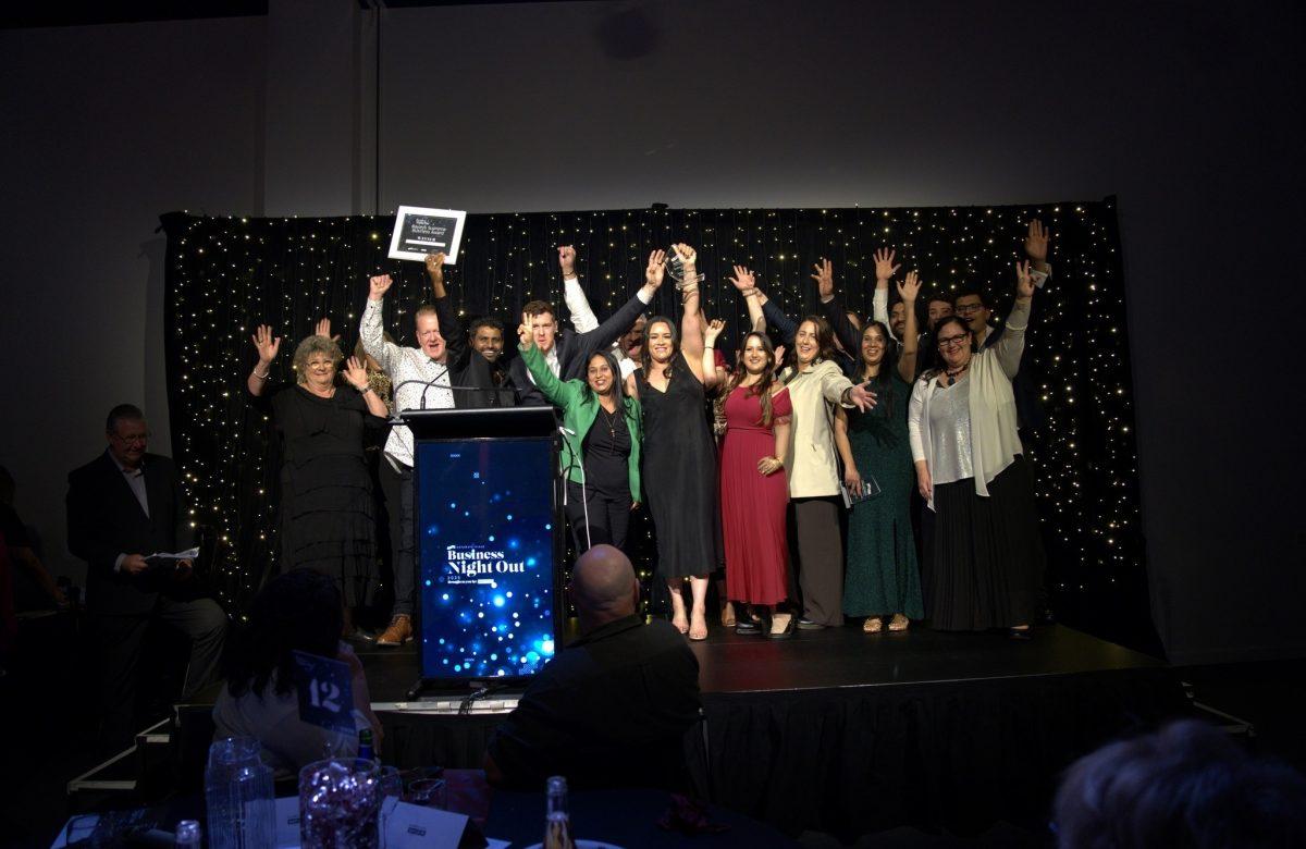 Winning at the Matamata-Piako Business Awards