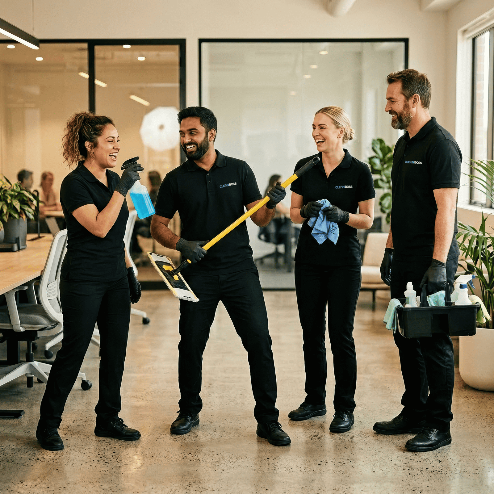 The Clean Boss team