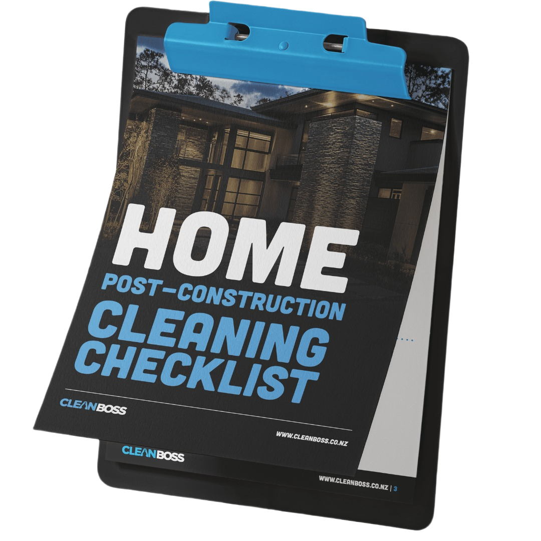 The Clean Boss home cleaning checklist