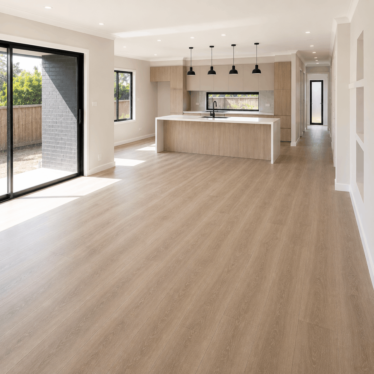 After the builders clean