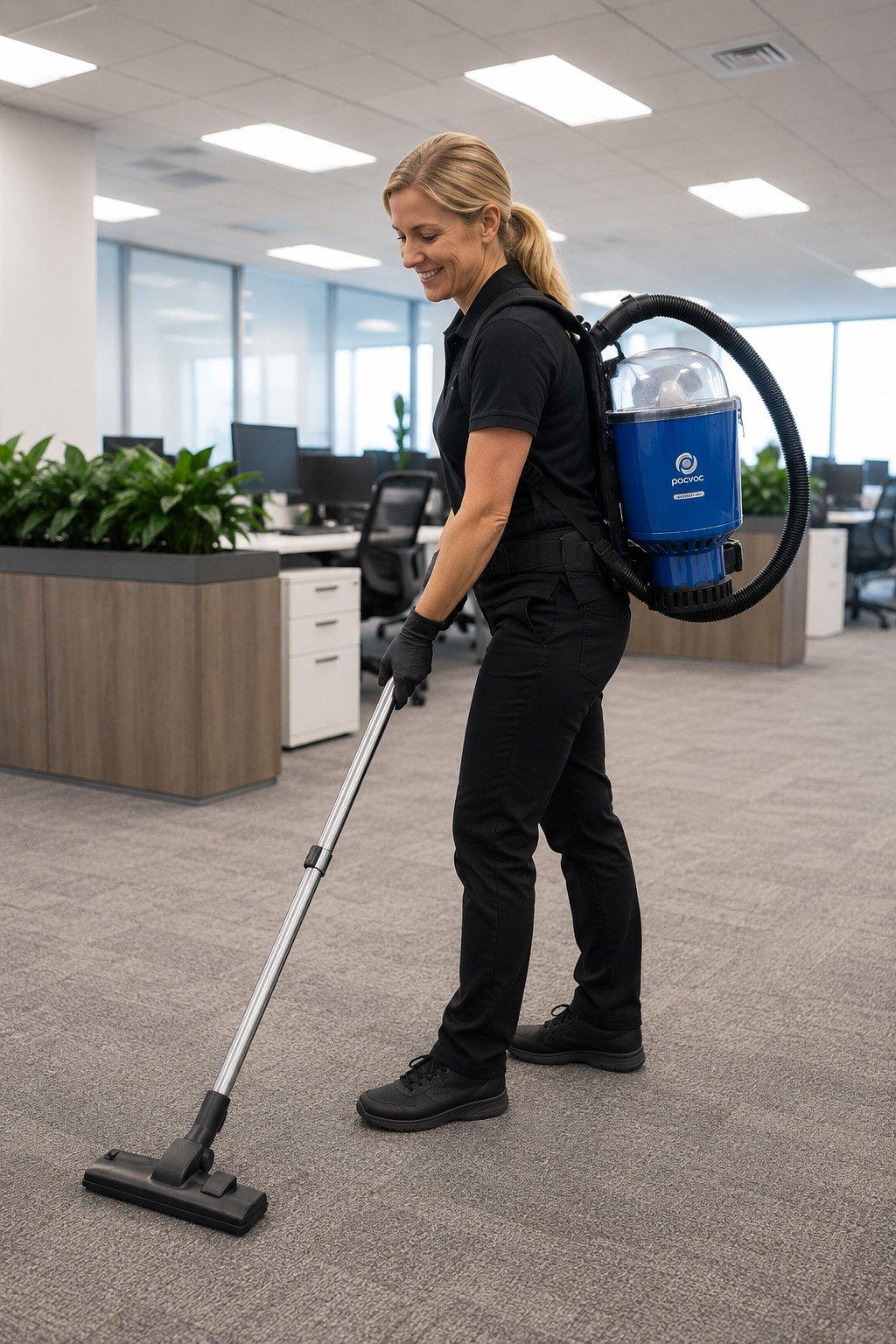 Clean Boss commercial cleaning team