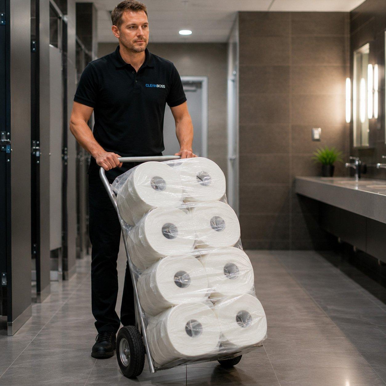 A spotless home hallway by Clean Boss