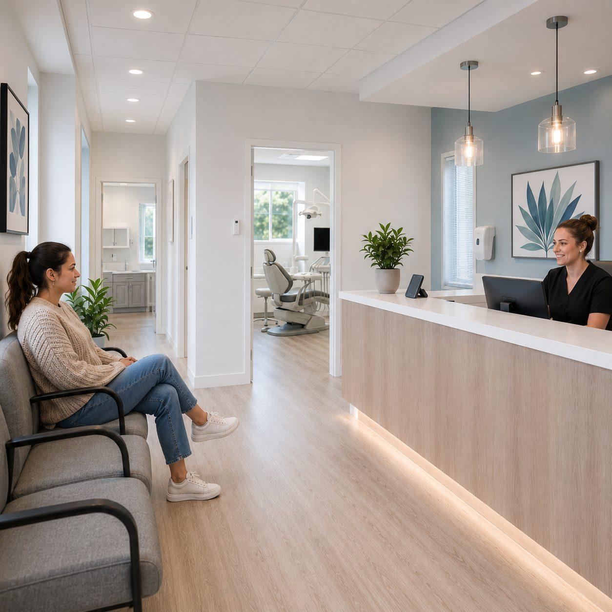 A clean dental practice
